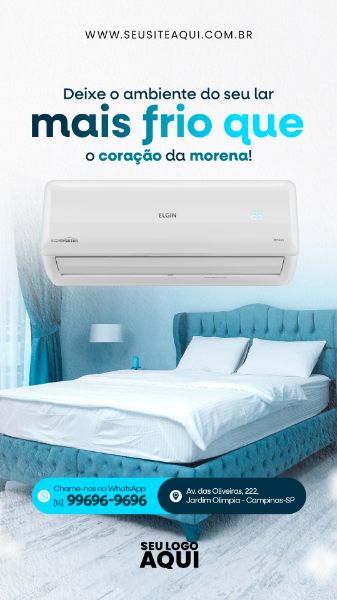 STORY - MANUTENÇÃO DE AR CONDICIONADO | SOCIAL MEDIA | PSD EDITÁVEL
