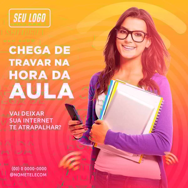 CHEGA DE TRAVAR NA HORA DA AULA - INTERNET