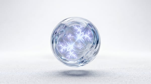 ESFERA CRISTAL PERFEITA TRANSPARENTE REFLEXO LUZ MINIMALISTA DECORAÇÃO LUXO ARTE VIDRO 01 1