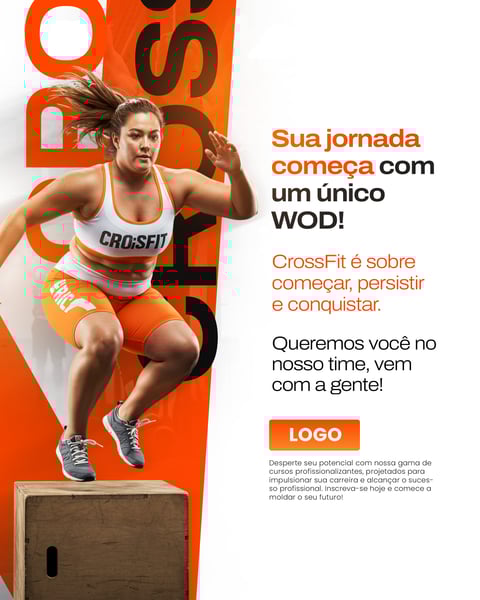 CROSSFIT - SUA JORNADA COMEÇA COM UM TREINO