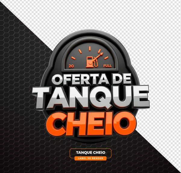 OFERTAS TANQUE CHEIO SELO 3D MODELO 03
