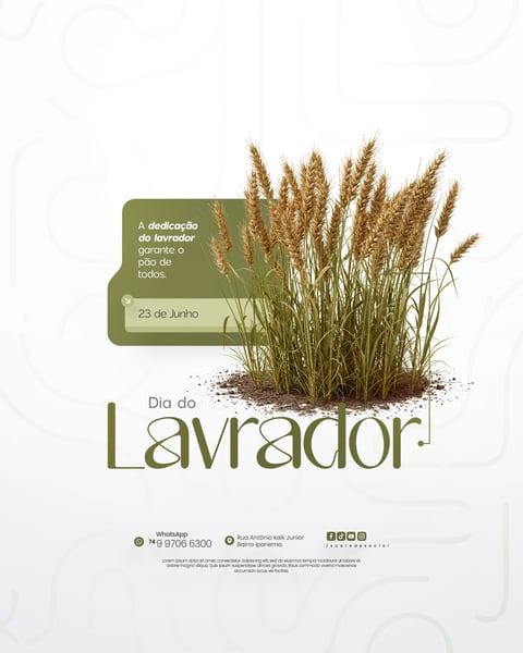 23 DE JUNHO - DIA DO LAVRADOR SOCIAL MEDIA PSD EDITÁVEL 8