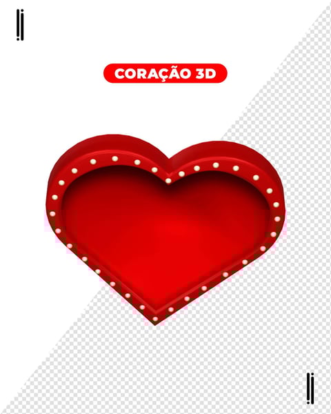 CORAÇÃO | ELEMENTO 3D