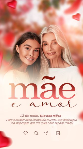 STORY MÃE E AMOR STORY