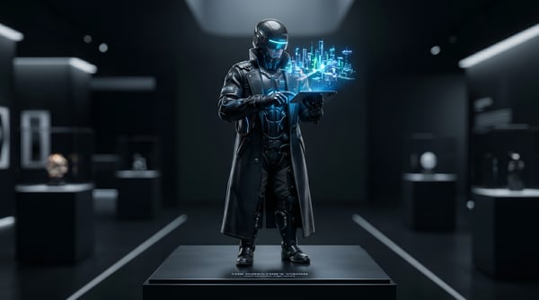 HUMANO FUTURISTA TECNOLOGIA SLEEK MODERN 01 3