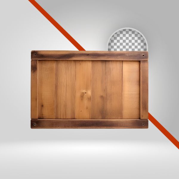 QUADRO DE MADEIRA 3D, ELEMENTO PNG, FUNDO TRANSPARENTE, PLACA PRA TEXTO, SERTANEJO, VAQUEJADA, PEGA DE BOI, LOUSA