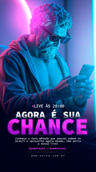 POST MARKETING DIGITAL AGORA É SUA CHANCE