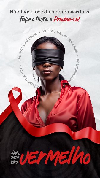 DEZEMBRO VERMELHO MÊS DE COMBATE CONTRA O HIV/AIDS 26
