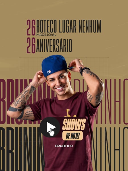 HOJE 26SET - BRUNINHO