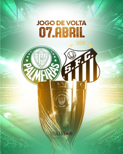 SOCIAL MEDIA - FINAL PAULISTÃO 2024 - SANTO X PALMEIRAS