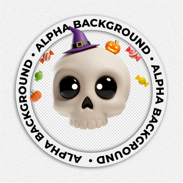 CAVEIRA 3D HALLOWEEN 1