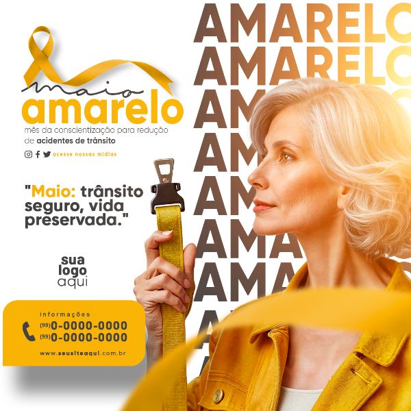 MAIO AMARELO PREVENÇÃO AOS ACIDENTES DE TRÂNSITO FEED