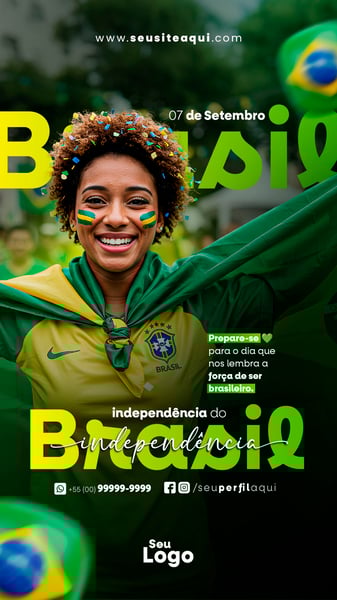 STORY DIA DA INDEPENDÊNCIA DO BRASIL PRANCHETA 1