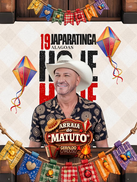 HOJE 19JUN - GERALDO CARDOSO