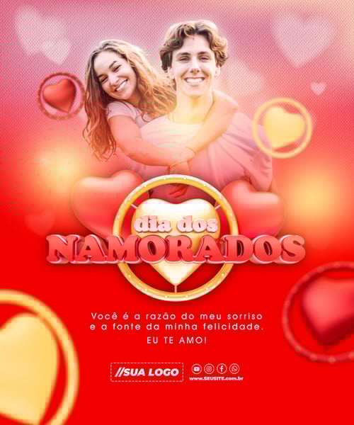 DIA DOS NAMORADOS DATA COMEMORATIVA REDES SOCIAIS