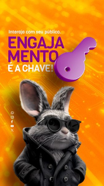STORY - MARKETING DIGITAL - ENGAJAMENTO É A CHAVE