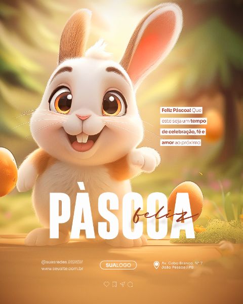 PÁSCOA SOCIAL MEDIA FEED VERTICAL