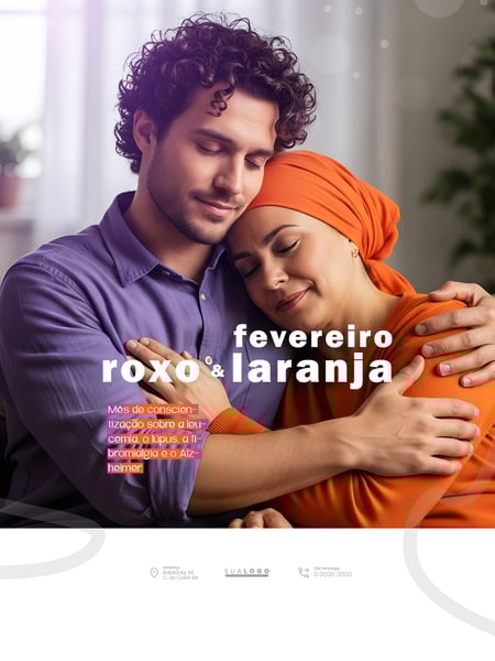 FEVEREIRO ROXO E LARANJA
