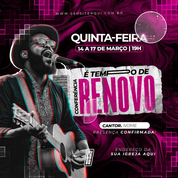 FLYER IGREJA | CHURCH | PSD EDITÁVEL