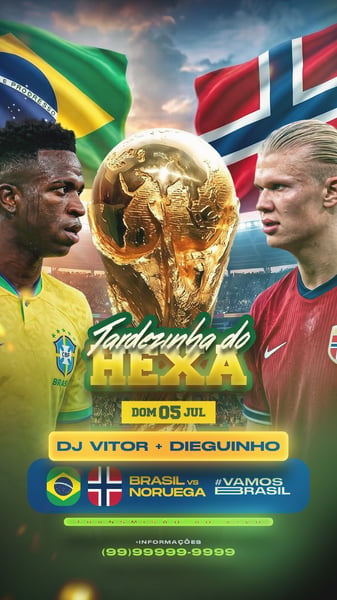 FLYER TARDIZINHA DO HEXA STORIES PSD EDITÁVEL