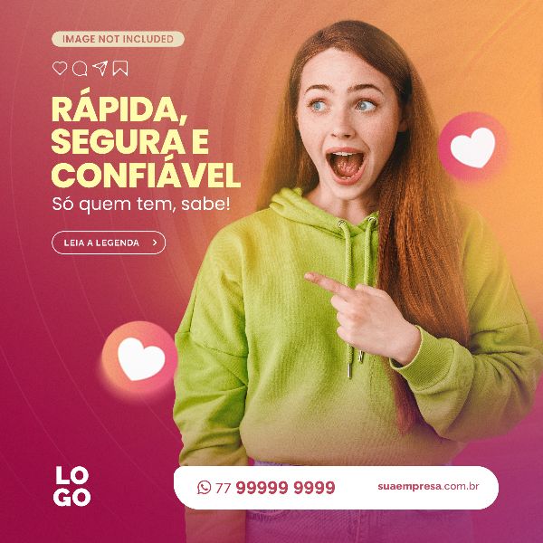 RÁPIDA,SEGURA E CONFIAVEL - INTERNET