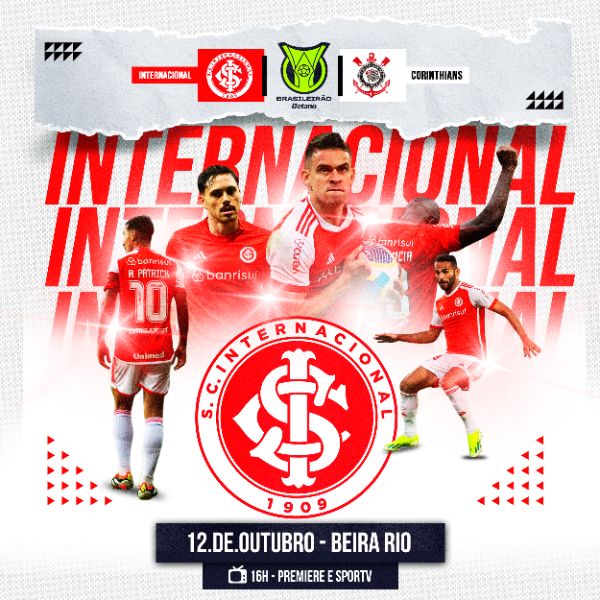 FLYER ESPORTIVO BRASILEIRÃO INTERNACIONAL