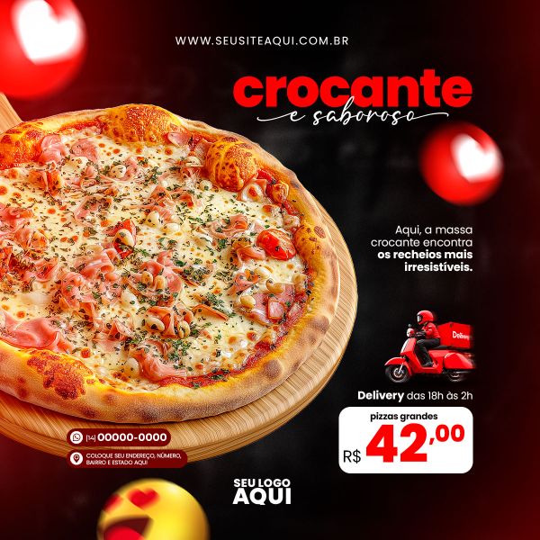PIZZARIA | PIZZA | PSD EDITÁVEL