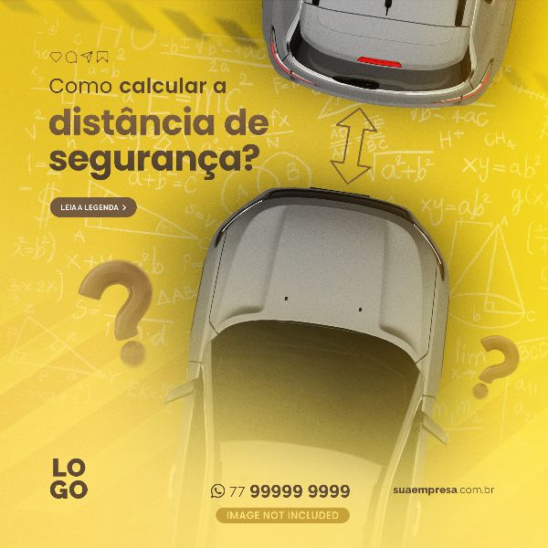 COMO CALCULAR A DISTÂNCIA DE SEGURANÇA - AUTOESCOLA