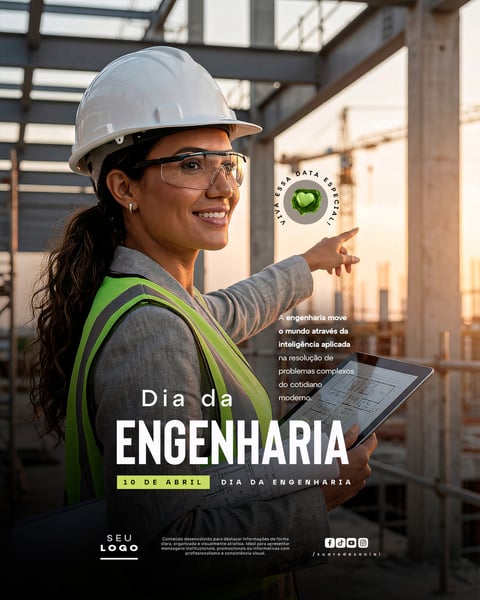 DIA DA ENGENHARIA 10 DE ABRIL SOCIAL MEDIA PSD EDITÁVEL 4