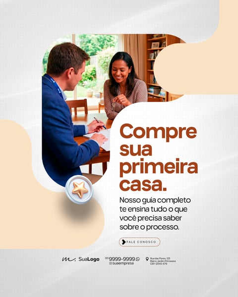 Corretora de Imóveis IMOBILIÁRIO VENDA DE CASAS SOCIAL MEDIA PSD EDITÁVEL 6