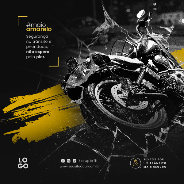 MAIO AMARELO - JUNTOS POR UM TRANSITO MAIS SEGURO