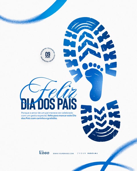 FELIZ DIA DOS PAIS AGOSTO SOCIAL MEDIA PSD EDITÁVEL 4