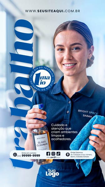 STORY 1 DE MAIO DIA DO TRABALHO SOCIAL MEDIA PSD EDITÁVEL 09