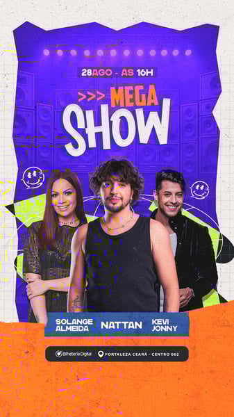 FLYER EVENTO - MEGA SHOW - STORY 2