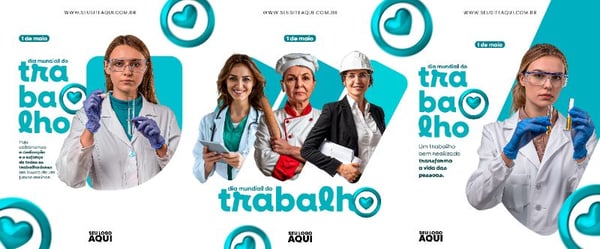 CARROSSEL - DIA DO TRABALHADOR - PSD EDITÁVEL