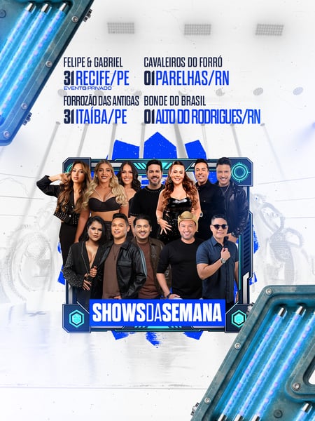SHOWS SEMANAL - ARTISTAS