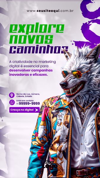 STORY - AGÊNCIA DE MARKETING DIGITAL | PSD EDITÁVEL