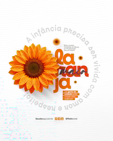 XDI MAIO LARANJA - COMBATE AO ABUSO E À EXPLORAÇÃO SEXUAL INFANTIL SOCIAL MEDIA P5D EDITÁVEL (11)