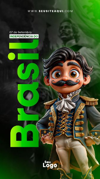 STORY - DIA DA INDEPENDÊNCIA DO BRASIL | SOCIAL MEDIA | PSD EDITÁVEL