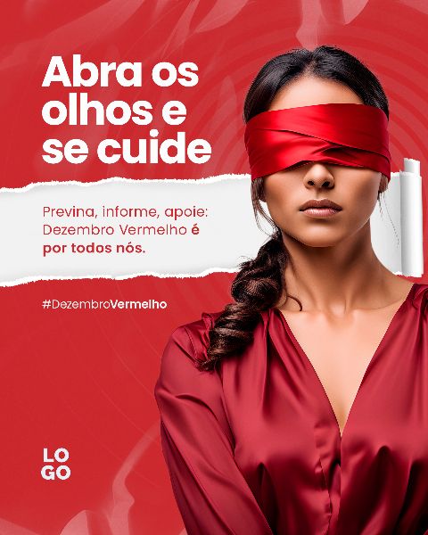 DEZEMBRO VERMELHO MÊS DE COMBATE CONTRA O HIV/AIDS 01