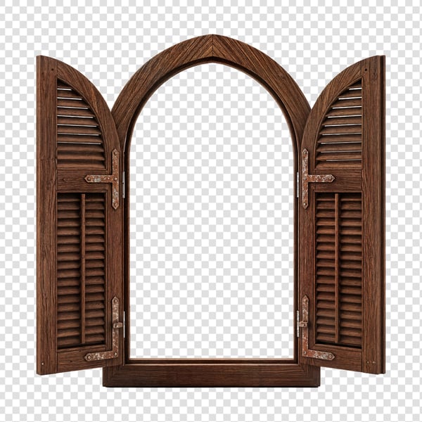 JANELA DE MADEIRA ANTIGA RÚSTICA 05