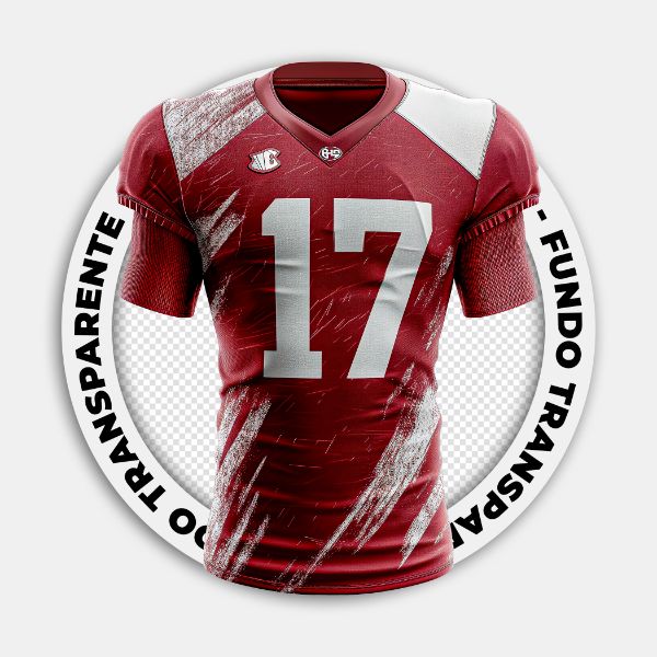 CAMISA DE FUTEBOL | FUTEBOL AMERICANO | IMAGEM SEM FUNDO