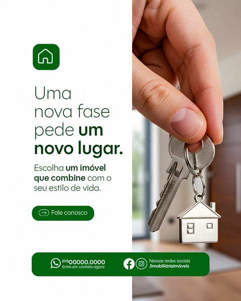 IMOBILIÁRIA SOCIAL MEDIA UMA NOVA FASE PSD EDITÁVEL