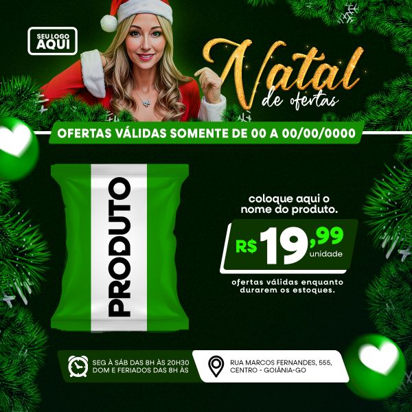 TABLÓIDE | FOLHETO | FELIZ NATAL | PSD EDITÁVEL