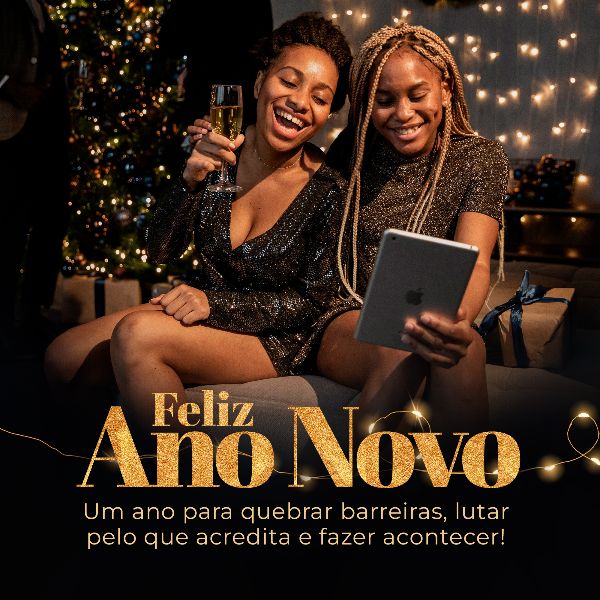 SOCIAL MEDIA - ANO NOVO FELIZ 2024 - NEW YEAR HAPPY 2024 - 08 FEED QUADRADO