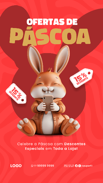 SOCIAL MEDIA FELIZ PÁSCOA