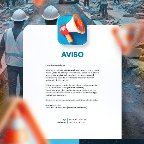 Aviso - Comunicado