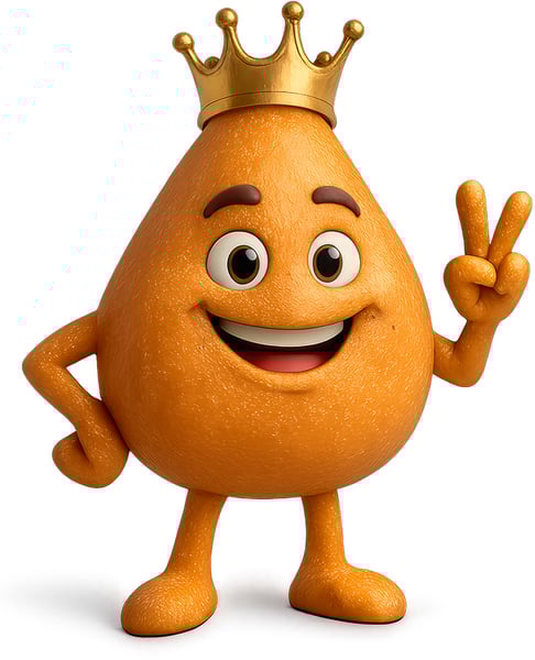 SOCIAL MEDIA MASCOTE COXINHA FASTFOOD