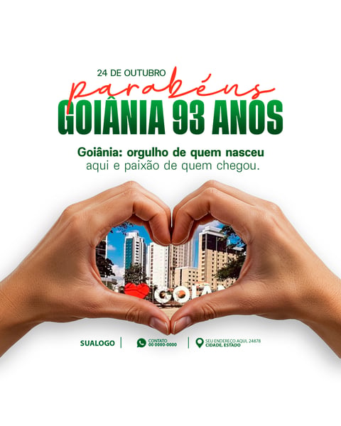 GOIÂNIA PARABÉNS 24 DE OUTUBRO ANIVERSÁRIO SOCIAL 3