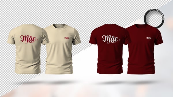 MOCKUP CAMISETA DIA DAS MÃES MÃE CAMISA DESIGN T-SHIRT TEMPLATE TOTALMENTE EDITAVEL PSD